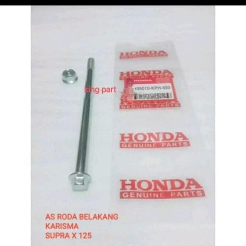 AS RODA BELAKANG HONDA KARISMA SUPRA X125 BEST PRDUK KUALITAS ORIGINAL