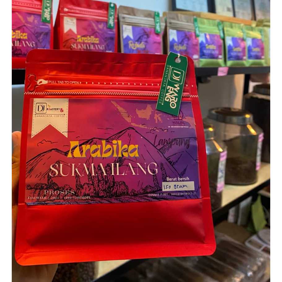 

Danajaya coffee Arabika Sukmailang 150 gr