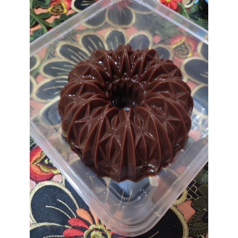 

Pudding Susu Coklat fla vanila