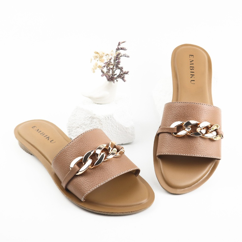 Sandal Kulit Wanita - Sandal Kulit Garut - Sandal Asli Garut