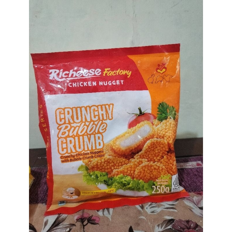 

richeese factory naget crunchy bubble crumb