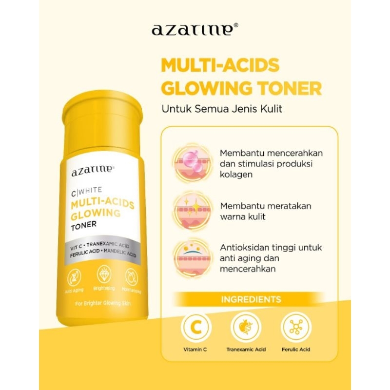 Azarine C White Multi-Acids Glowing Toner