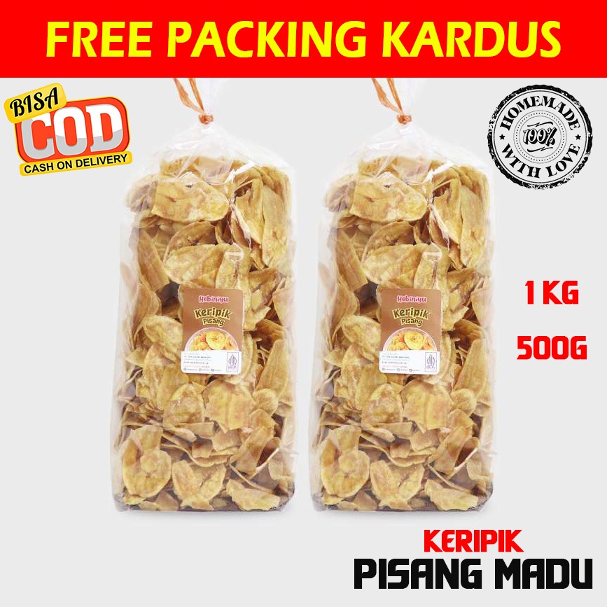 

KERIPIK PISANG MADU MANIS 1 KG MURAH / KERIPIK PISANG LAMPUNG / PISANG KEPOK ANEKA RASA KILOAN