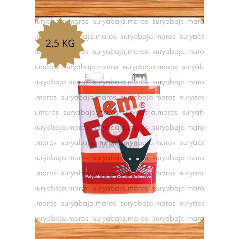 ( READY STOCK WILAYAH MAROS ) LEM KUNING GALON LEM KUNING ABG LEM FOX KUNING GALON