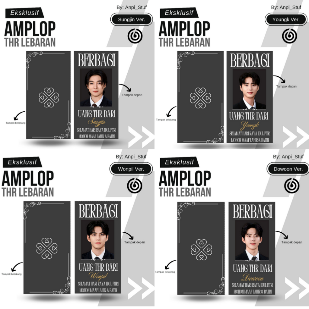 

ANGPAU AMPLOP THR DAY6 UNTUK HARI RAYA IDUL FITRI