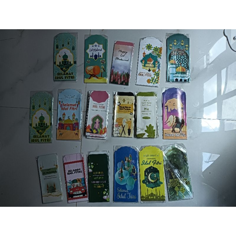 

Amplop lebaran besar , uang gak usah lipat