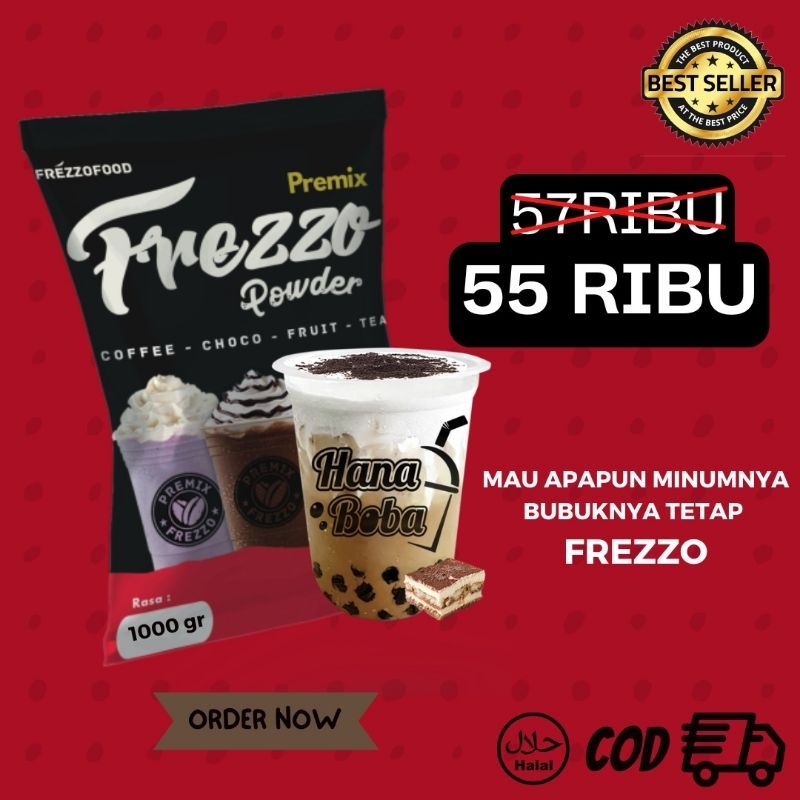 

BUBUK MINUMAN BOBA TERMURAH MERK FREZZO VARIAN RASA KEMASAN POLOS