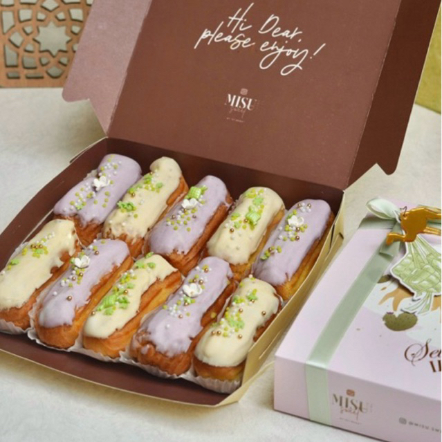 

Misu Sweet - Gift Set Eclair / Hampers Lebaran Surabaya / Idul Fitri Hampers Surabaya