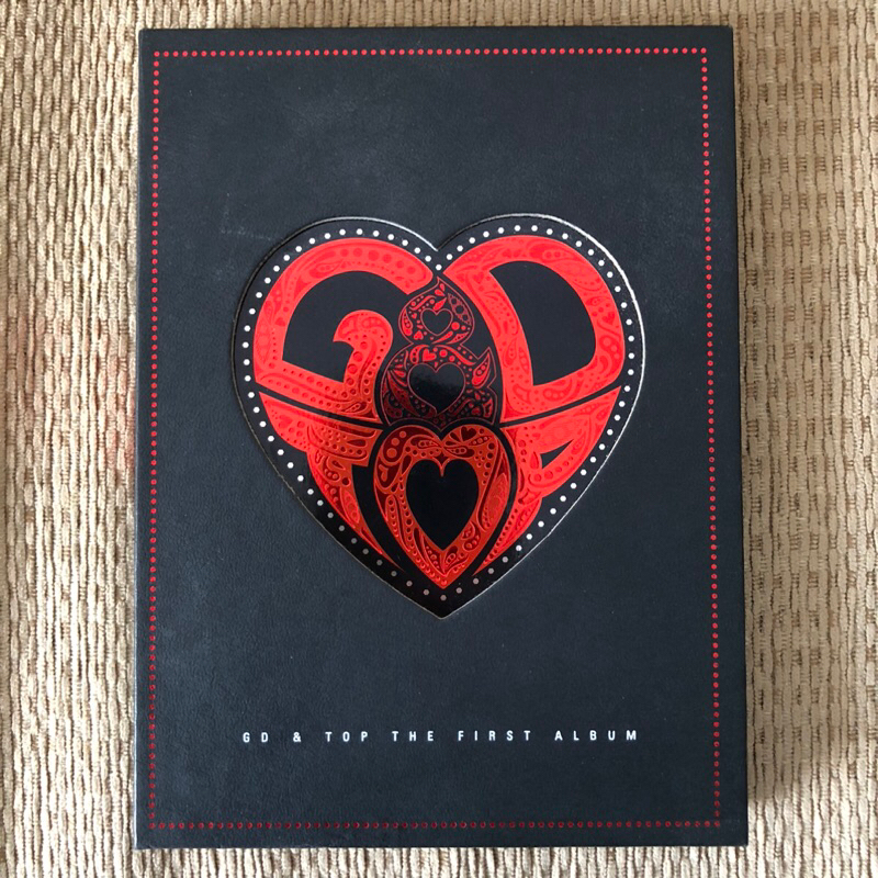 CD GD & TOP BIGBANG - THE FIRST ALBUM