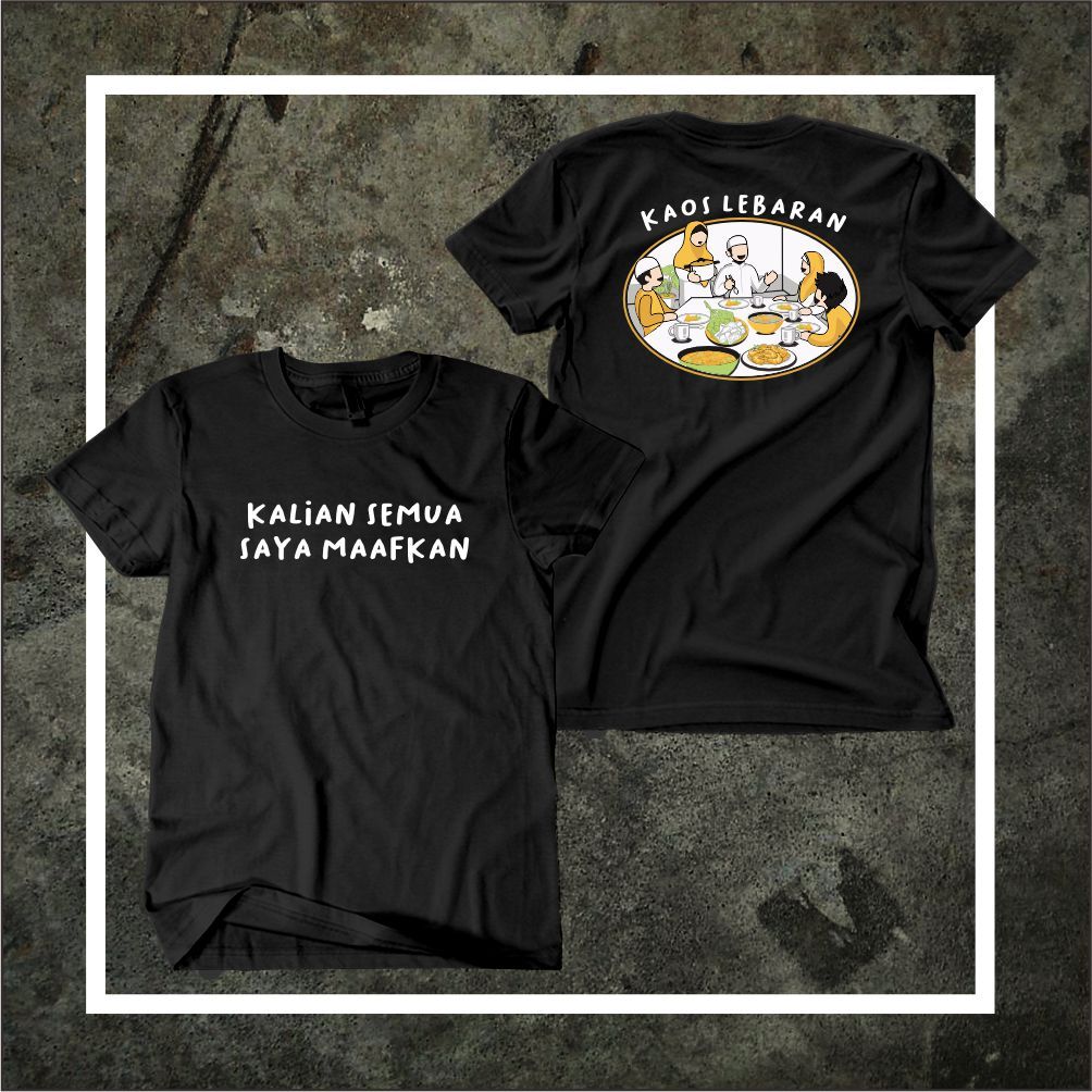 Kaos Lebaran / Kaos idul fitri / Kaos baru