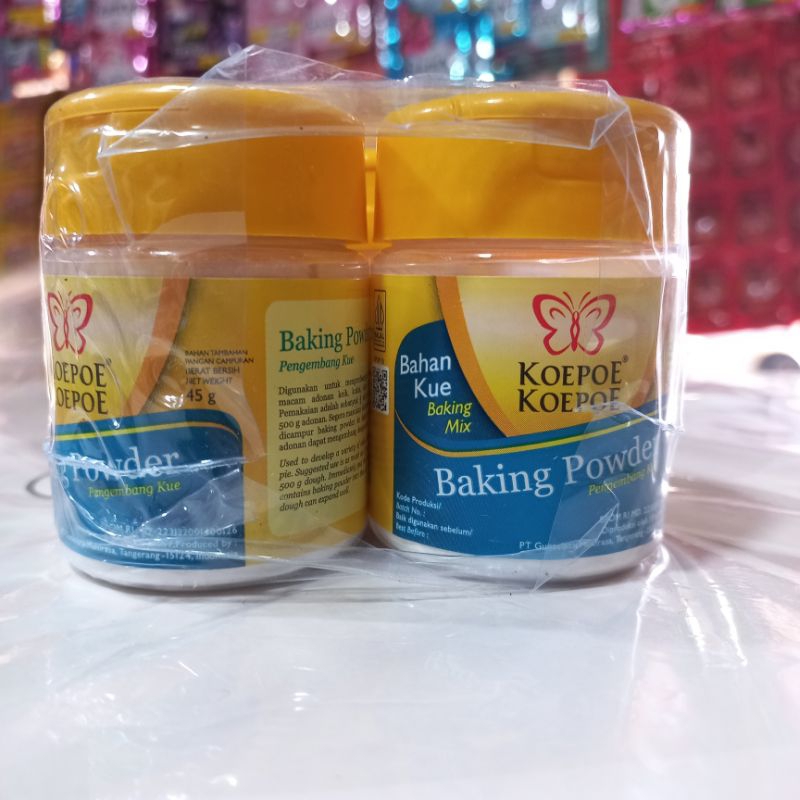 

KOEPOE KOEPOE/ BAKING POWDER/Pengembang Kue 1botol 45gr