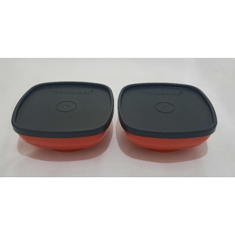 Tupperware Serve It Bowl warna Red Merah (preloved)