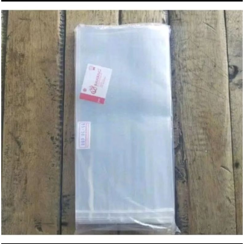 Plastik PP tebal 0.8 micron berbagai ukuran