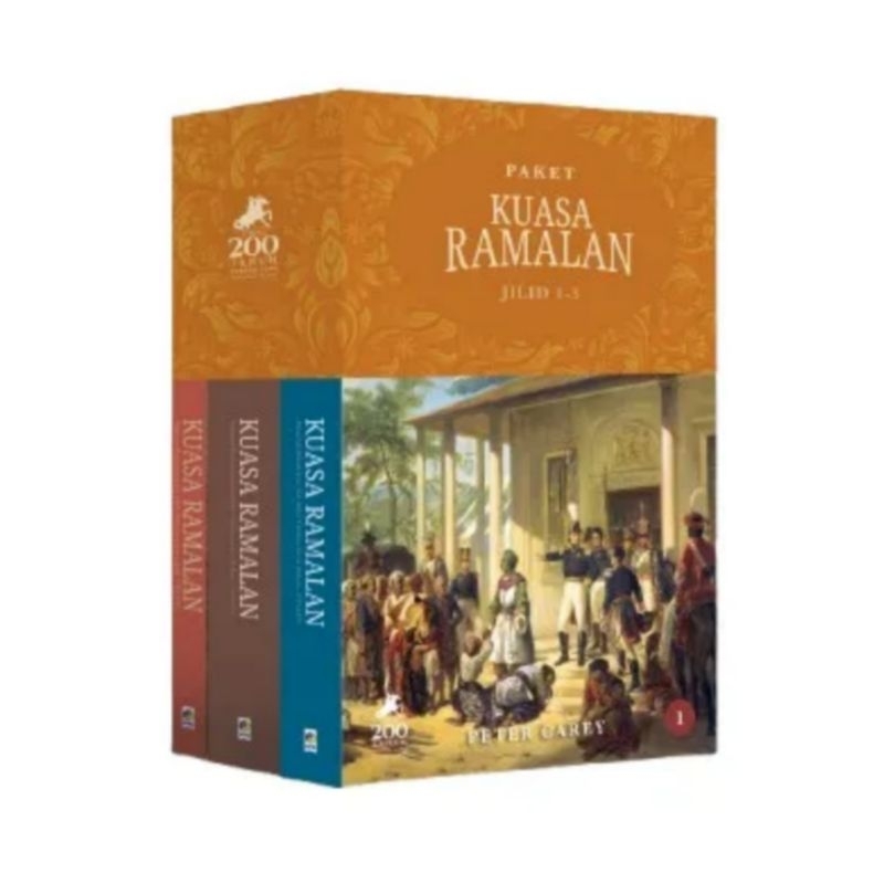 Buku Paket Kuasa Ramalan Jilid 1-3 Peter Carey