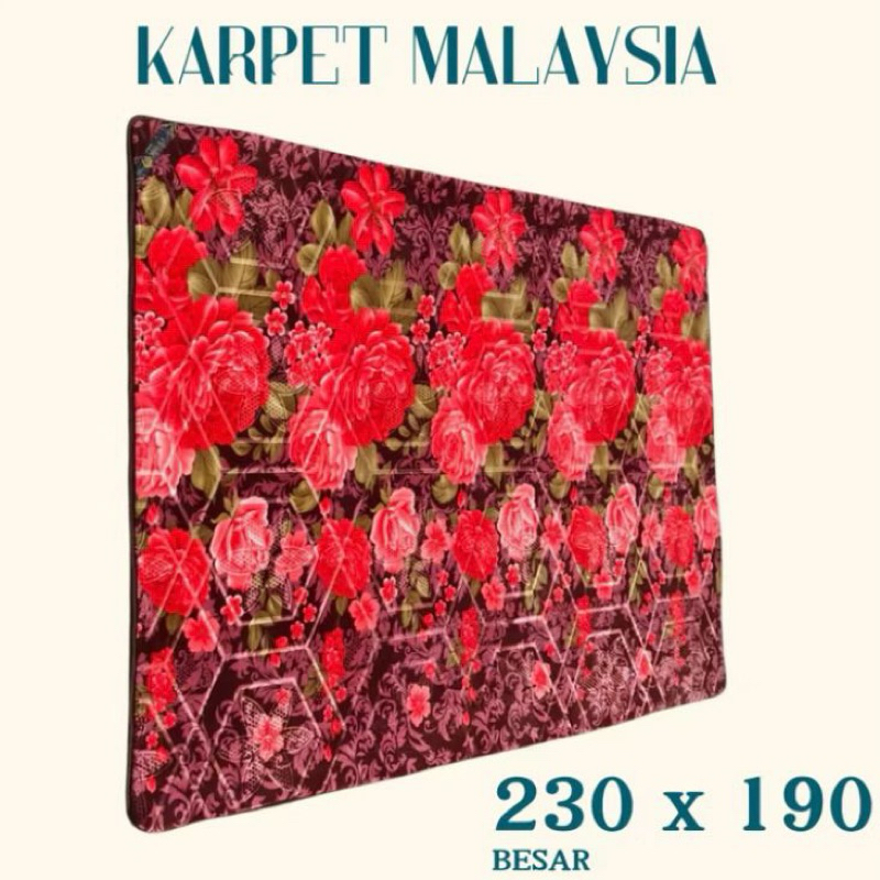 AMBAL MALAYSIA 230x190cm TERMURAH TERLARIS SEPALEMBANG