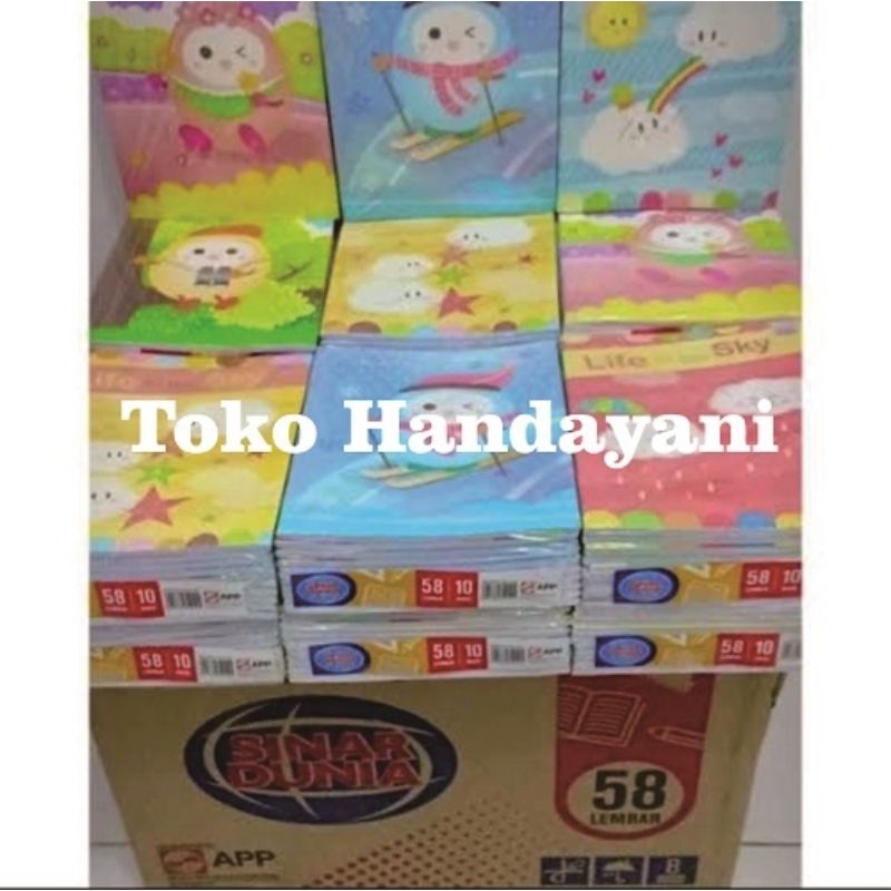 

Buku Tulis SIDU isi 58 lembar