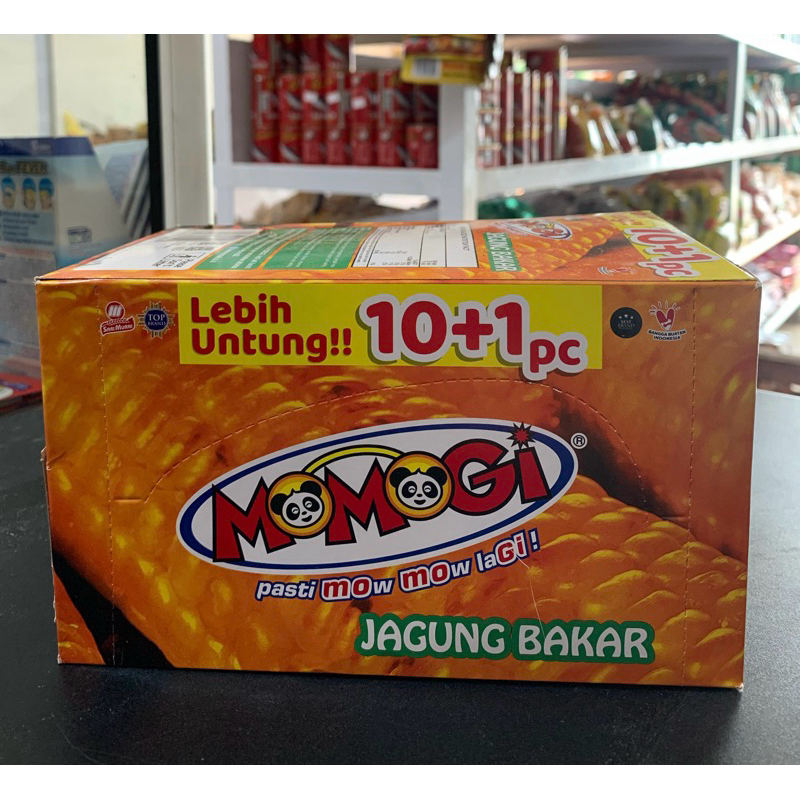 

MOMOGI SNACK MAKANAN RINGAN 1 BOX ISI 11