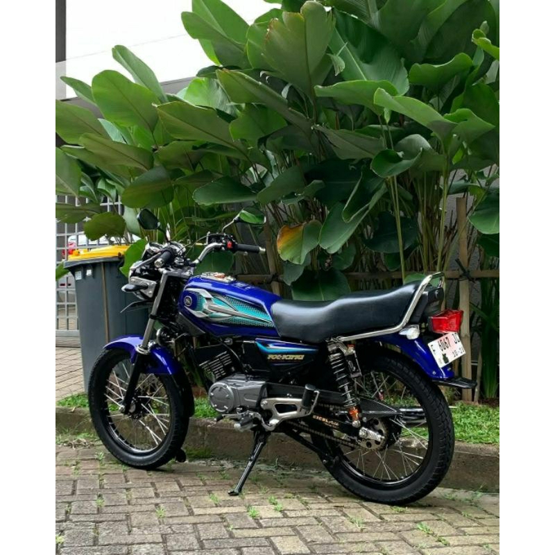 Striping Rx king Peredam 2007 Striping lis stiker Standar Ori Yamaha Rx King 2007 Biru