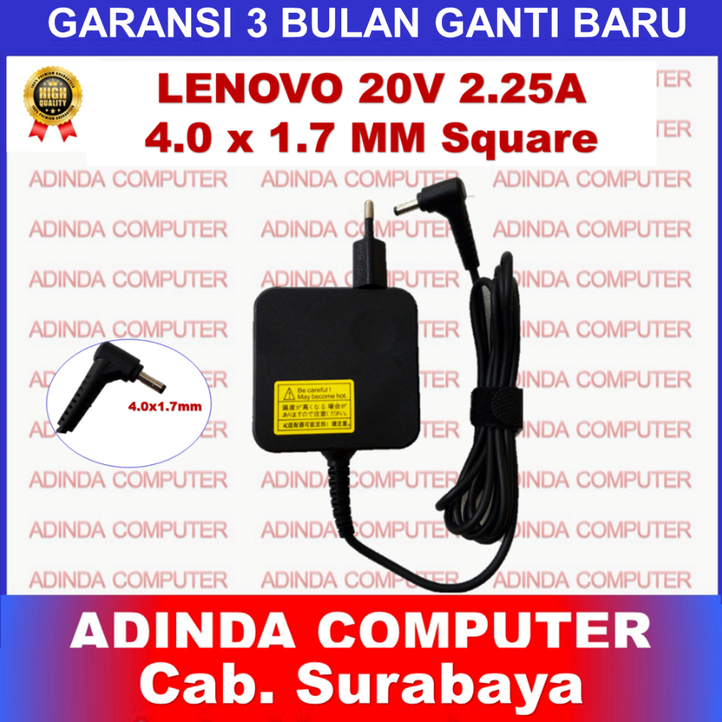 Adaptor Charger Laptop Lenovo Ideapad 3 Slim 3 14ITL6 14IGL05 new
