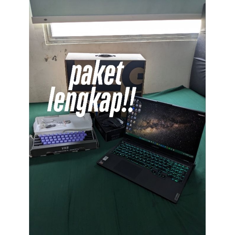 LAPTOP(GAMING)(PAKETLENGKAP)LEGION5/100%SRGB
