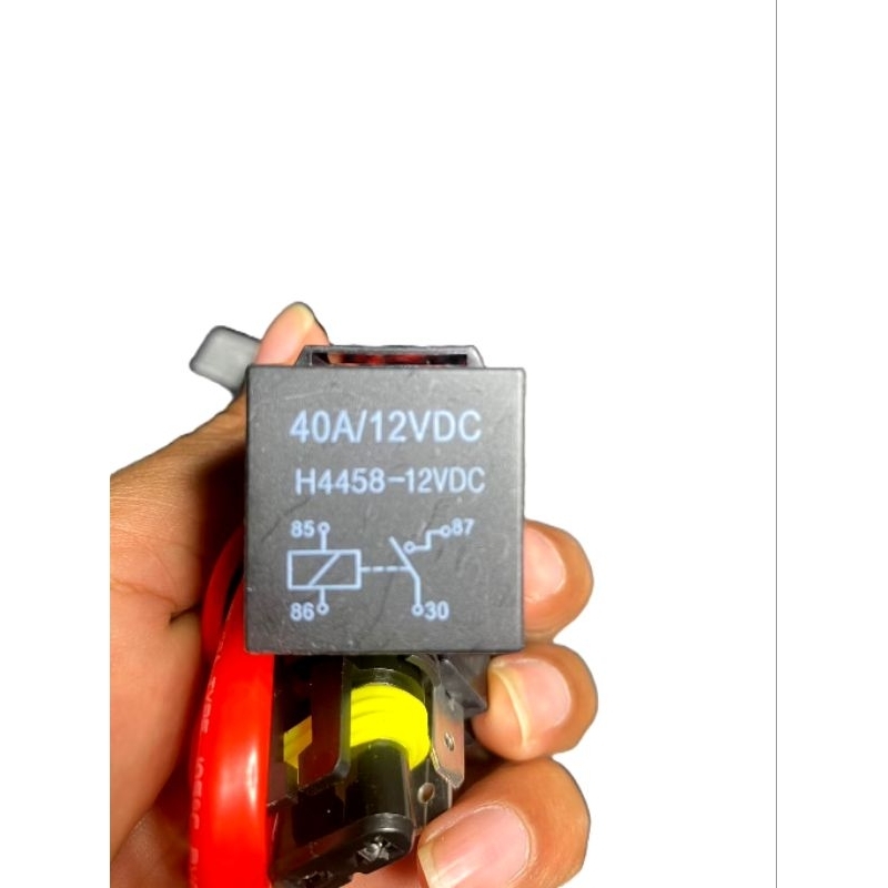 Kabel Relay Lampu HID Projector Biled Projie LED Motor H4 1 Lampu