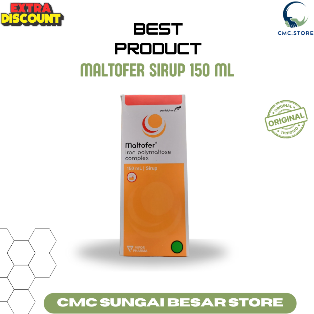 Maltofer Sirup 150 ml - Suplemen Zat Besi
