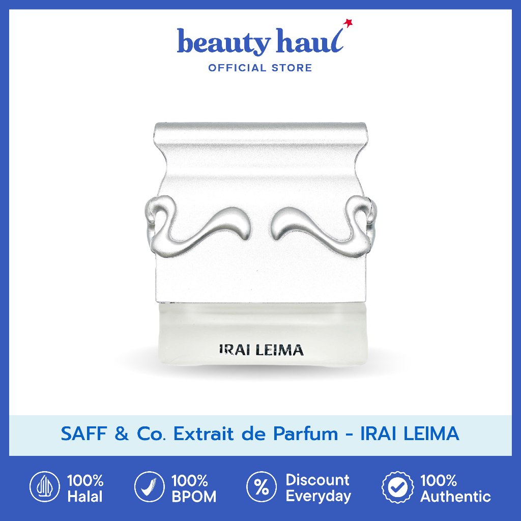 SAFF & CO Extrait de Parfum Irai Leima 35ml - Parfum Premium Wangi Tahan Lama