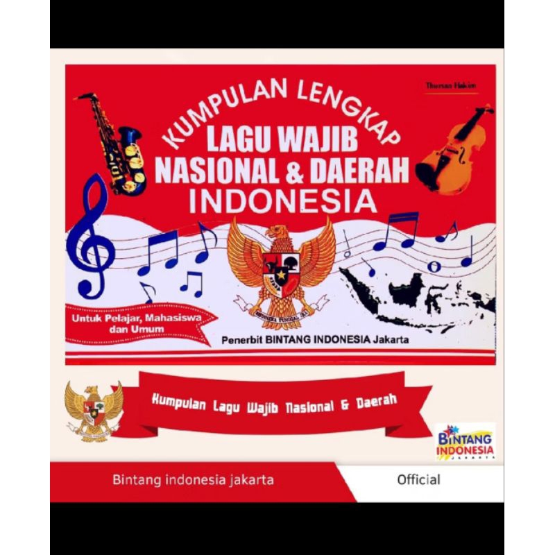 Bintang Indonesia Jakarta - Kumpulan Lengkap Lagu Wajib Nasional & Lagu Daerah Indonesia