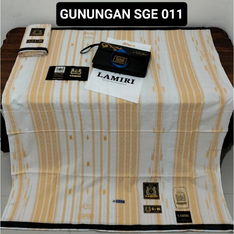 SARUNG LAMIRI ORI SGE MURAH JAHIT TENGAH MS