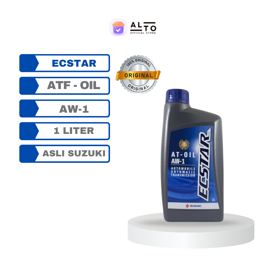Oli ATF AW-1 Oli Matic Suzuki Ecstar AT- Oil AW1 SGO (1L) Original
