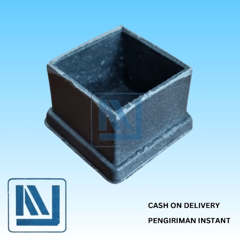 Sepatu Hollow Plastik Kotak 7/8x7/8 1x1