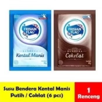 

SUSU KENTAL MANIS FRISIAN FLAG 40GRAM RENTENG (6pcs)