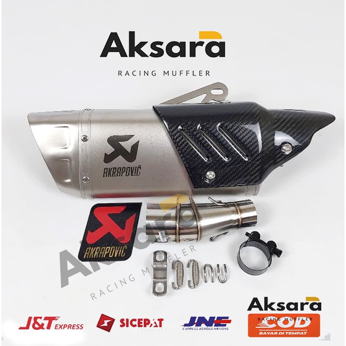 KNALPOT AKRAPOVIC EVOLUTION LINE NINJA ZX25R NINJA ZX25RR NINJA 250 FI NINJA NEW NINJA KARBU R25 CBR