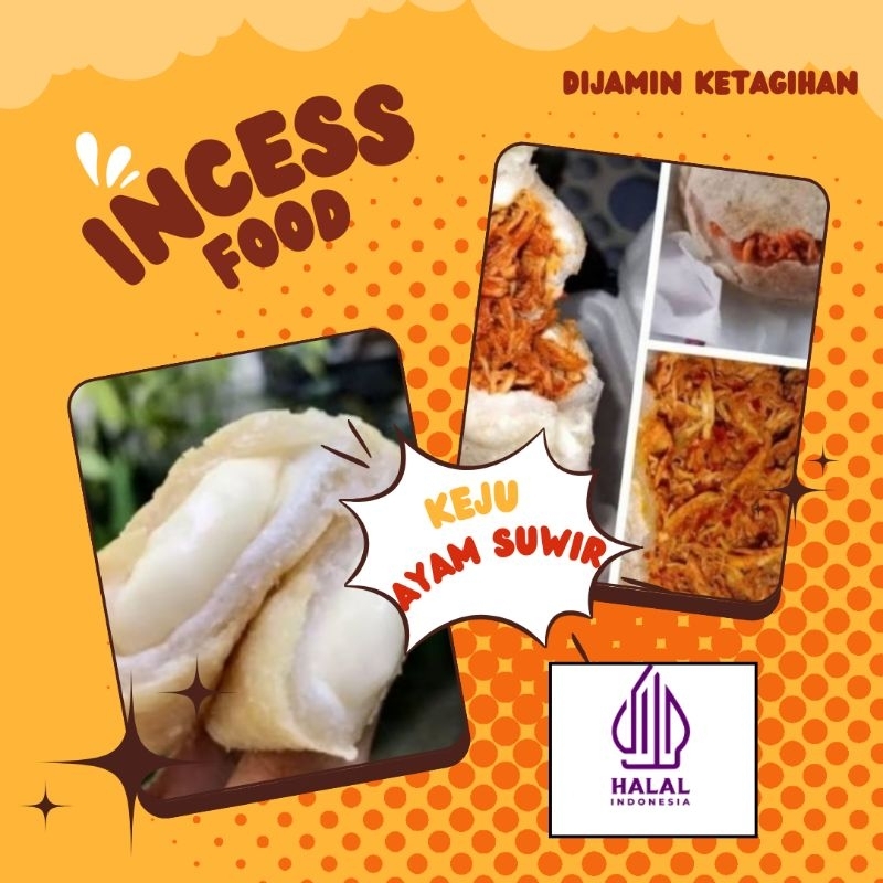 

Cireng Ayam Suwir bumbu seblak Frozen 10pcs