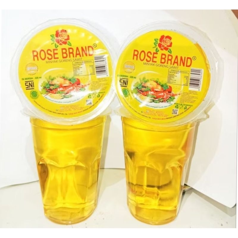 

ROSE BRAND minyak goreng Cup 220 ml