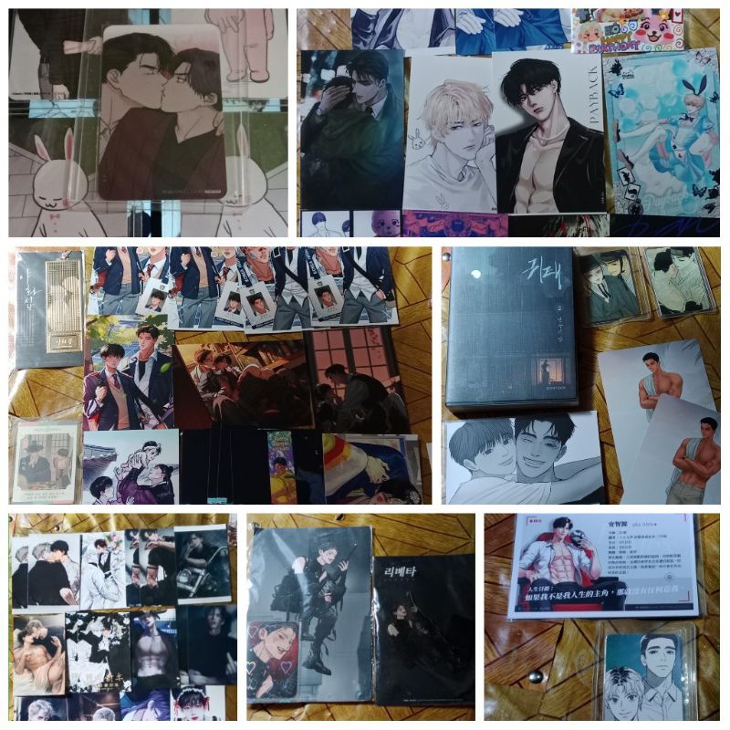 BL goods include manhwa BL manga BL manhua BL