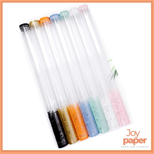 

20 Lembar Kertas Buket Transparant motif batik Brocade Cellophane flower wrapping paper Kb6129