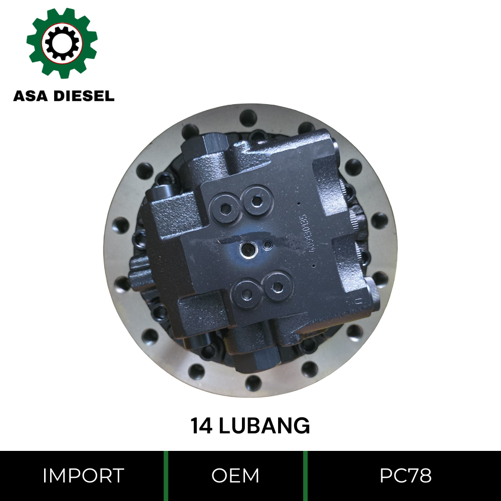 Final Drive Travel Motor Lubang 12/14 Komatsu PC78 Import