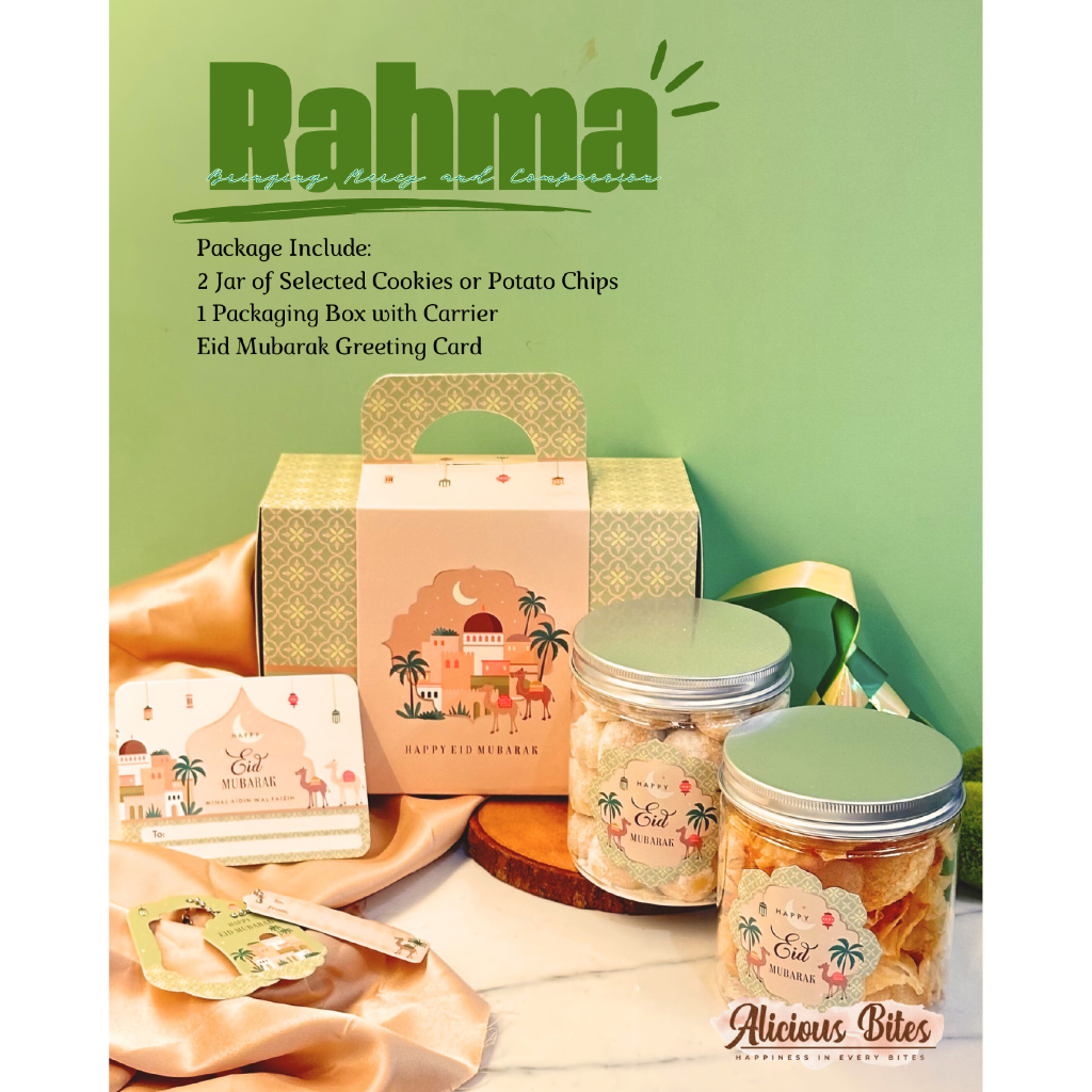 

Hampers Lebaran Idul Fitri Rahma isi 2 Jar Kue Kering
