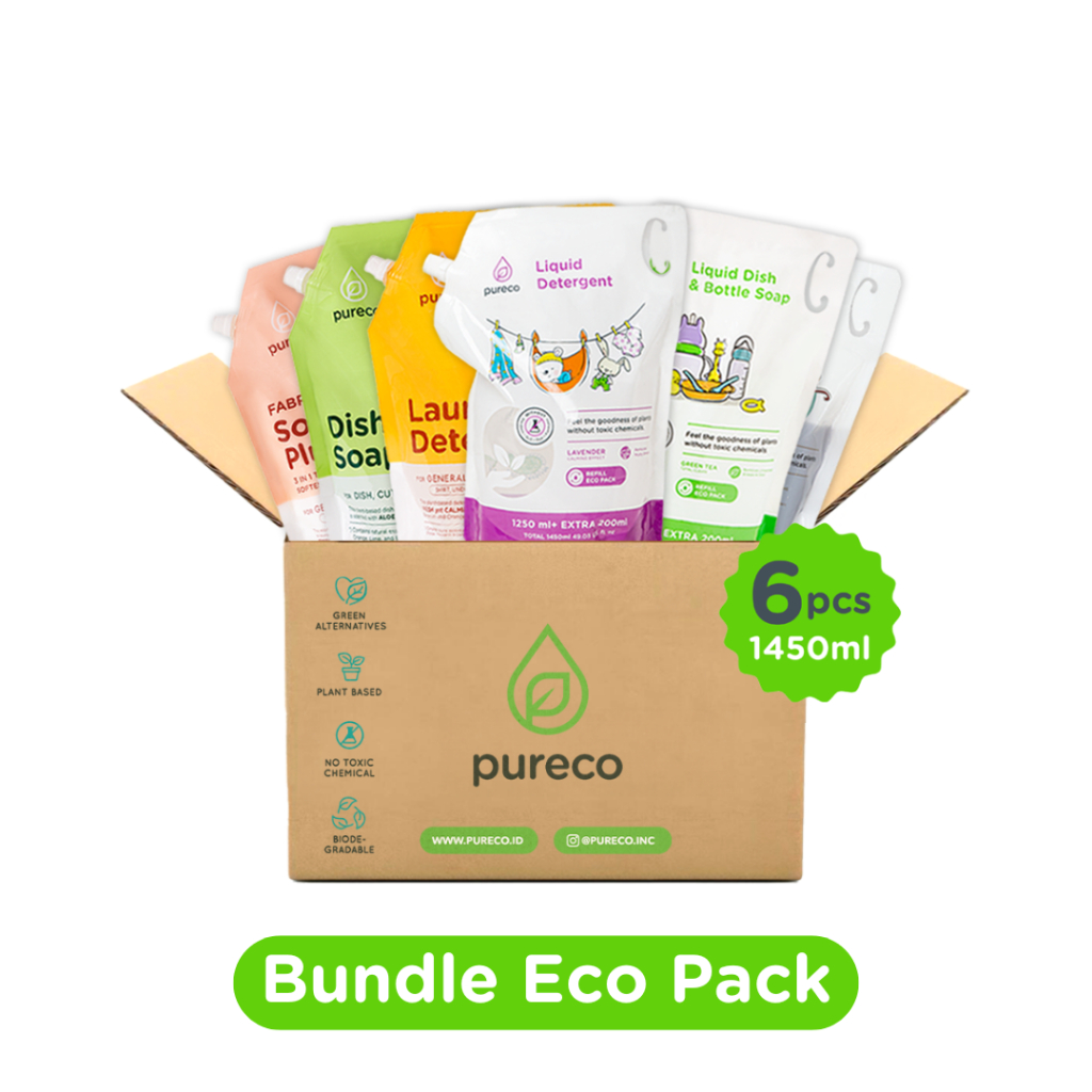 Pureco Inc Bundle Eco Pack - 6pcs/box