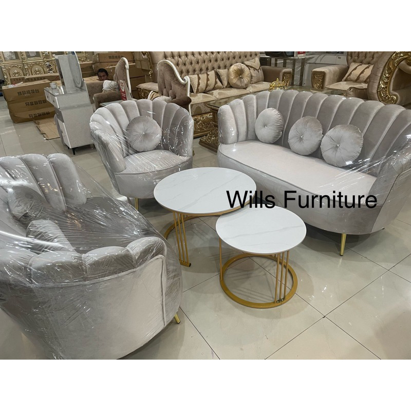 Sofa kerang minimalis sofa aesthetic sofa kerang modern