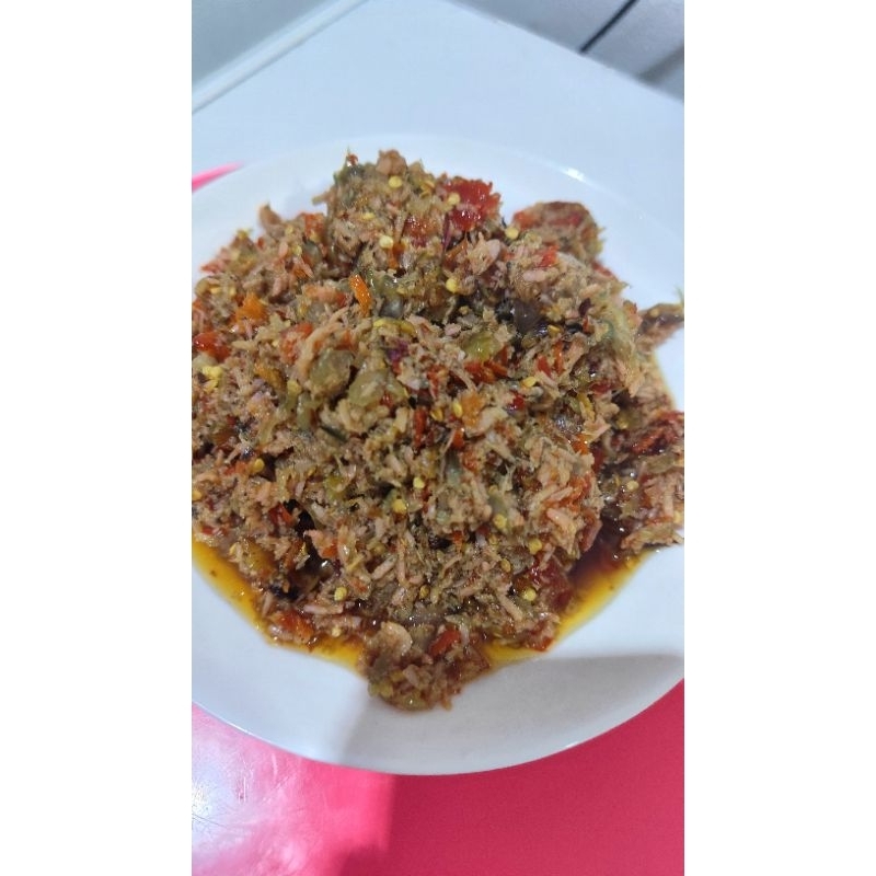 

Cincalok goreng / cian hakoi pedas masakan kalimantan