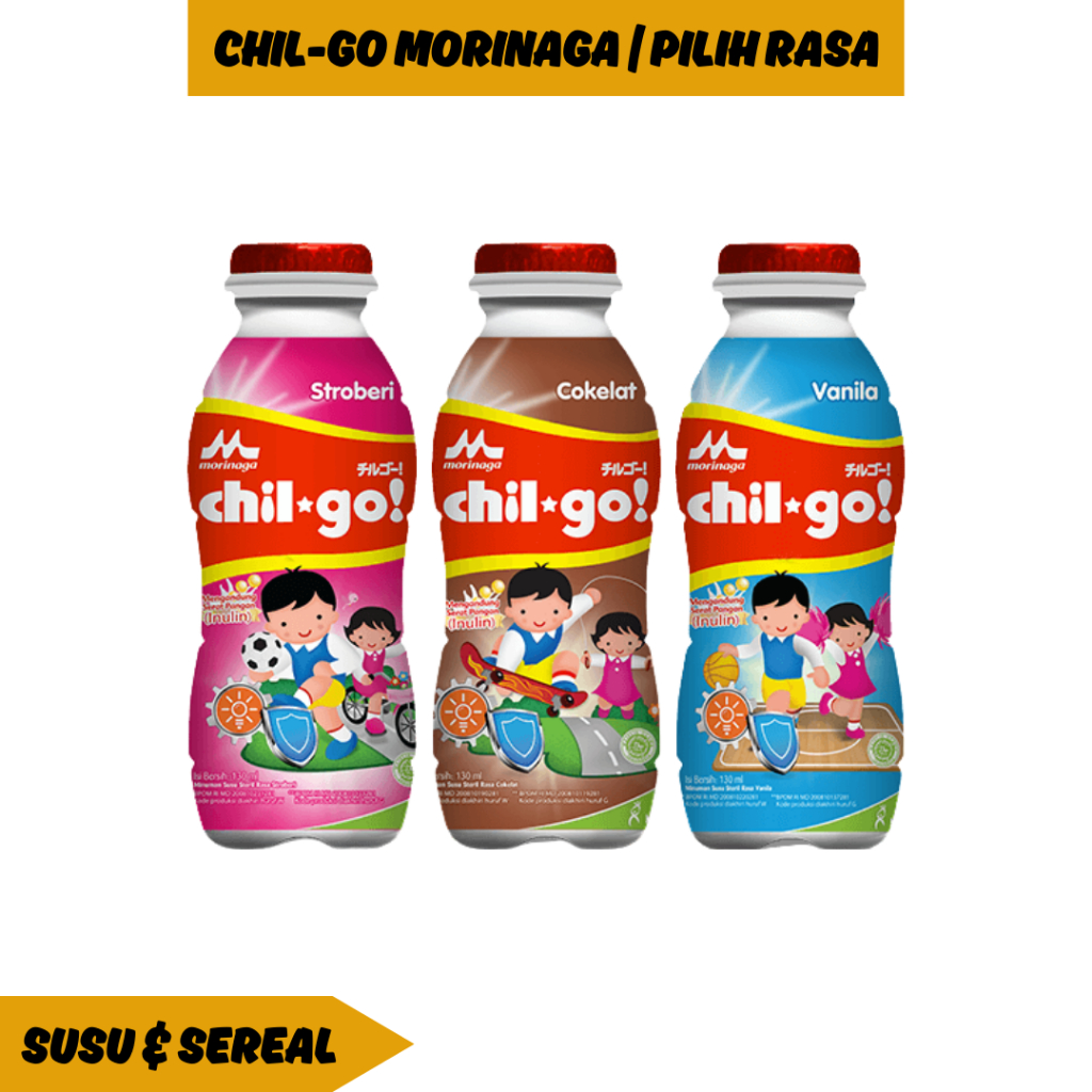 

Chil-Go Morinaga Stroberi Cokelat Vanila Berbagai Varian Pilih Rasa