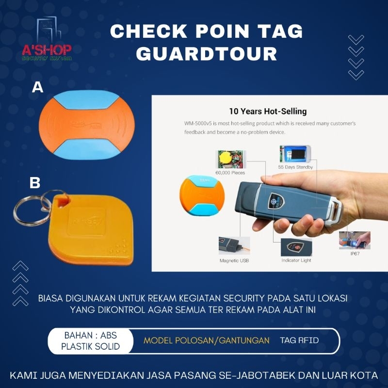 RFID Patrol Guard Tour