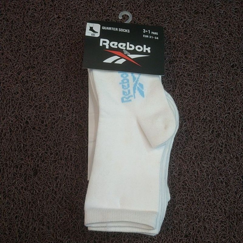 kaos kaki REEBOK QUARTER SOCKS KIDS