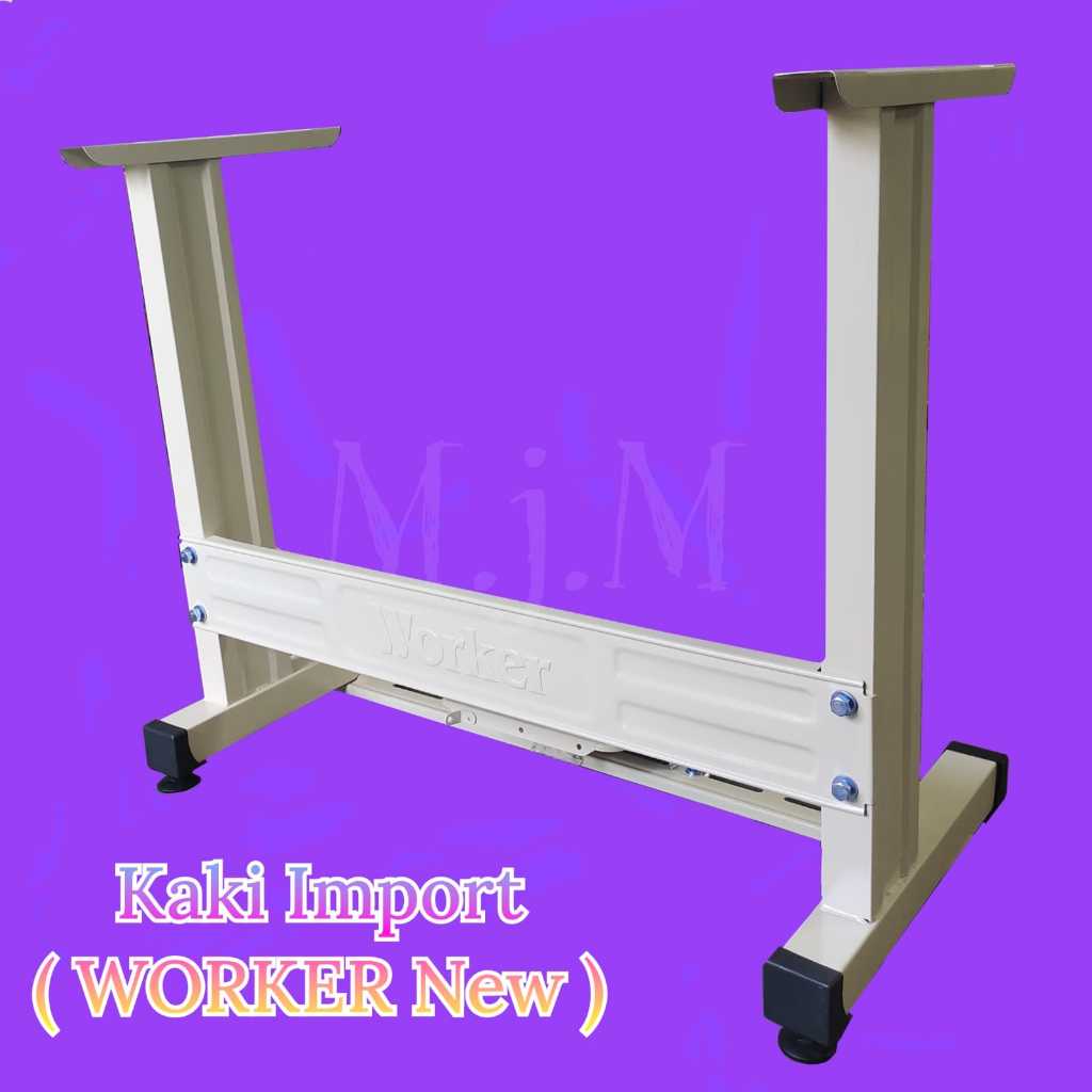RK Kaki Mesin Jahit Industri WORKER + INJAKAN PEDAL KUALITAS /Kaki impor mesin jahit /kaki meja