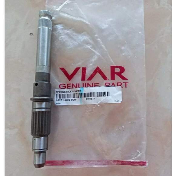 As selahan / as spindel kick stater viar karya 150 cc 200 cc  roda 3 ori viar