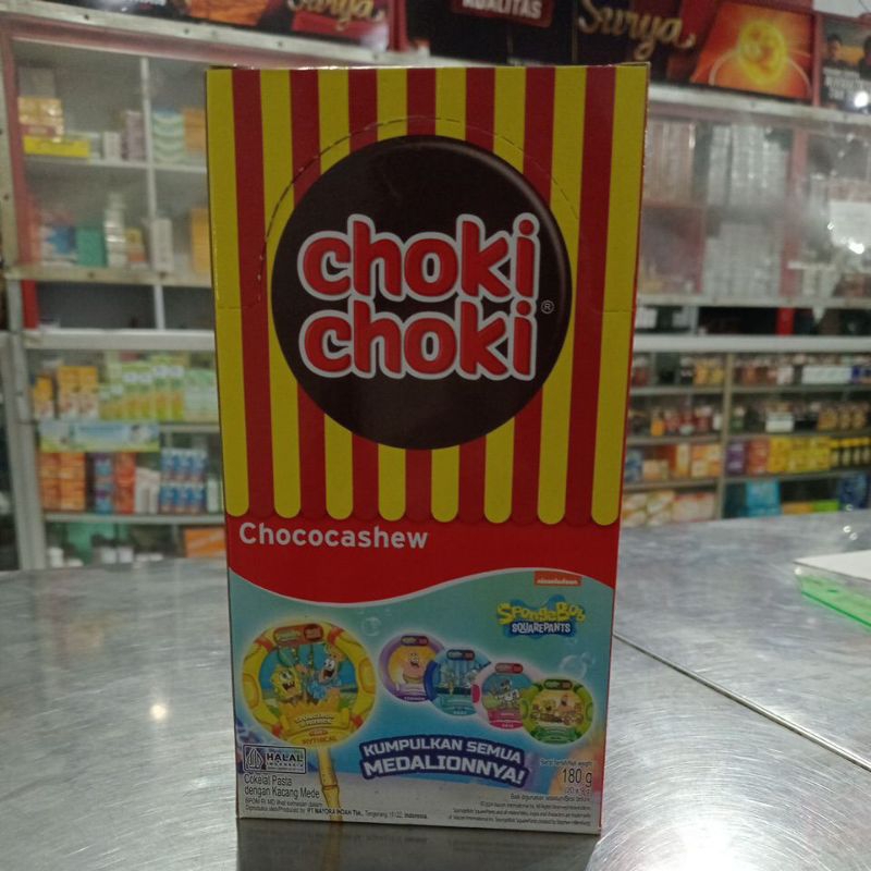 

Choki-Choki chococashew 180g{1Box isi 20}