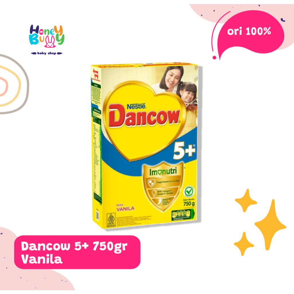 

DANCOW 5+ 750GR - RASA VANILA