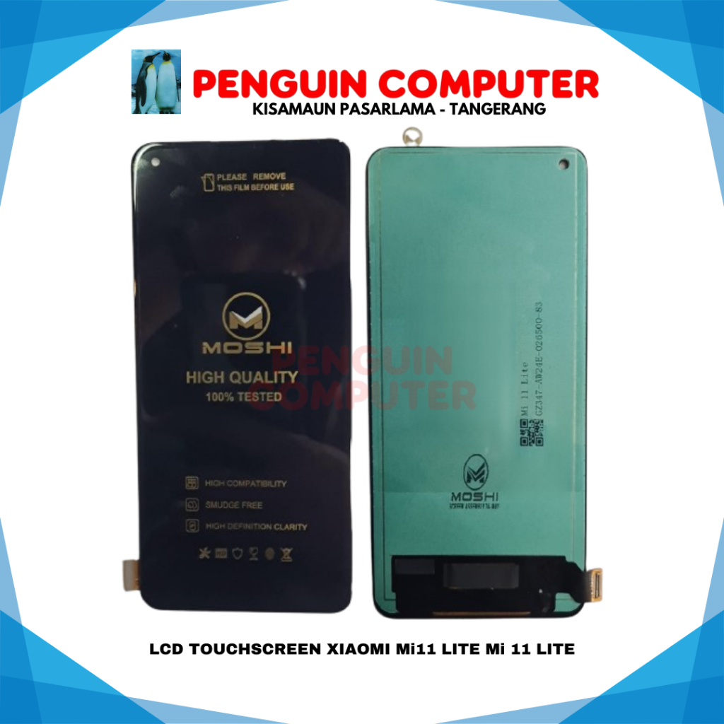 LCD TOUCHSCREEN XIAOMI Mi11 LITE Mi 11 LITE MOSHI